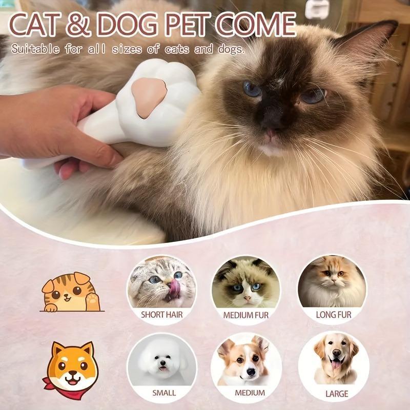 Paw Shaped Hair Removal Comb for Cats & Dogs