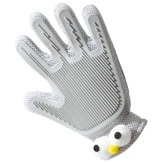 3-in-1 Pet Hair Removal, Massage Comb and Bathing Gloves for Cats & Dogs