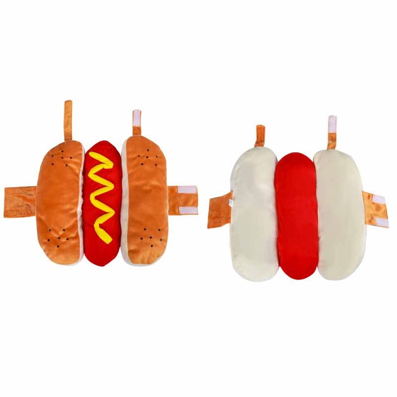 Funny Halloween Hotdog Costume for Cats & Dogs