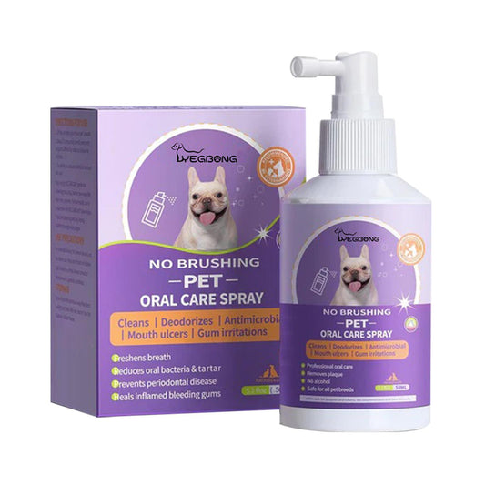 Yegbong Teeth Cleaning Spray for Cats & Dogs