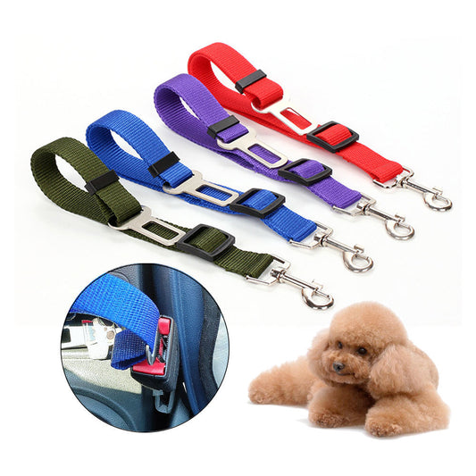 Durable Vehicle Seatbelt Leash for Cats and Dogs
