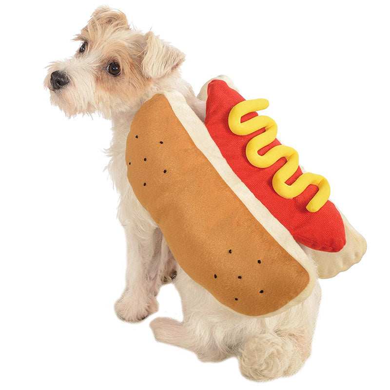 Funny Halloween Hotdog Costume for Cats & Dogs
