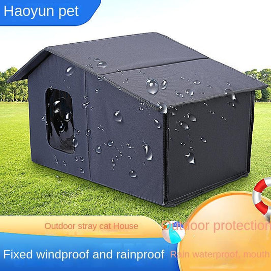 Outdoor Waterproof Pet House for Dogs & Cats