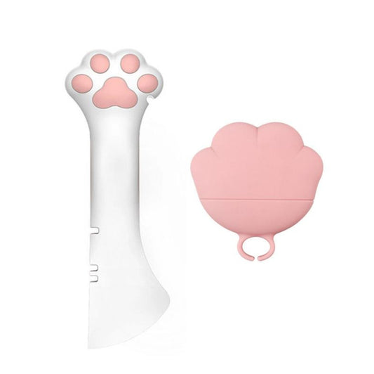 Short-scoop Can or Jar Opener + Scooper for Pet Food