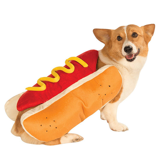 Funny Halloween Hotdog Costume for Cats & Dogs