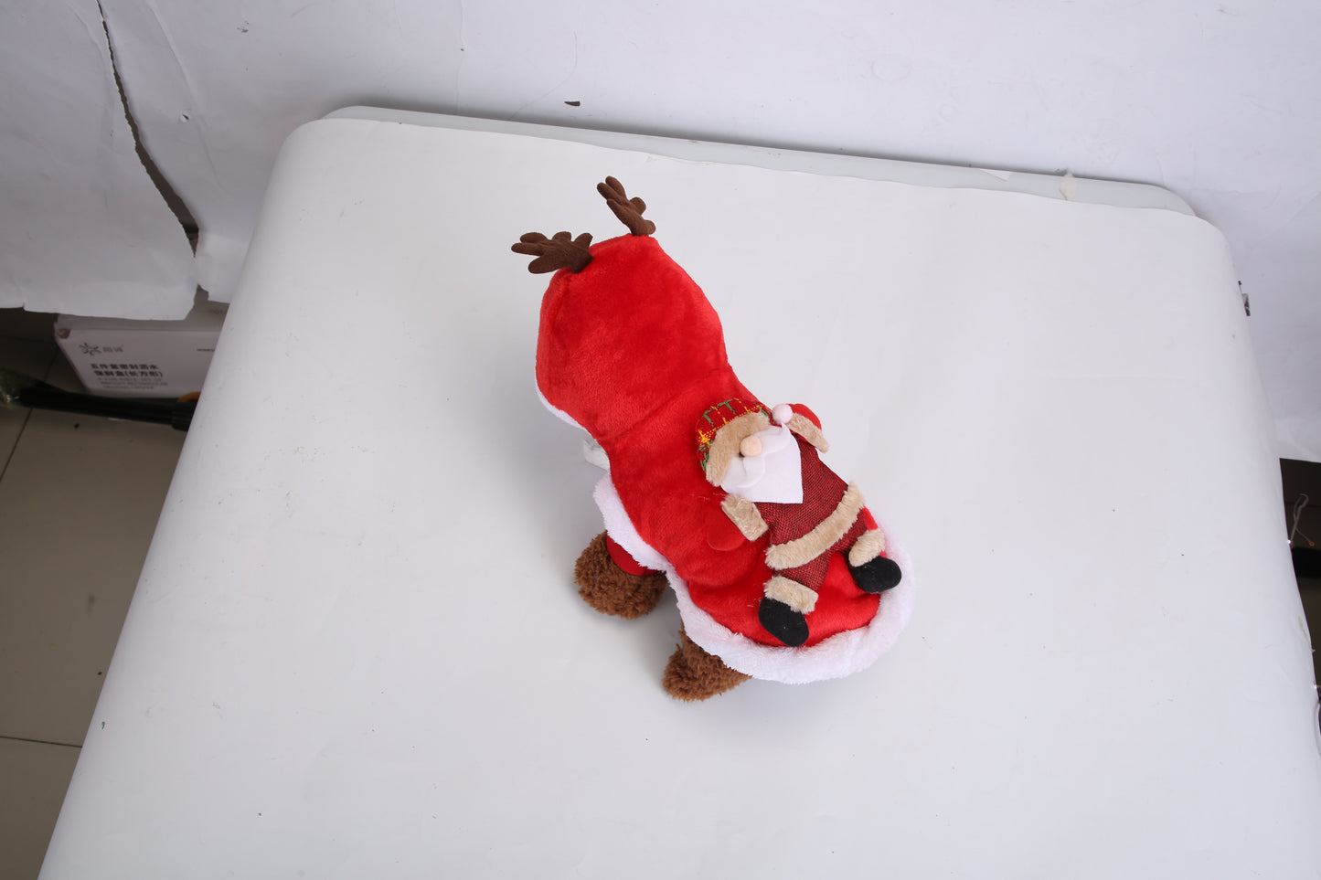 Christmas Themed Santa Claus Reindeer Antlers Costume for Dogs & Cats