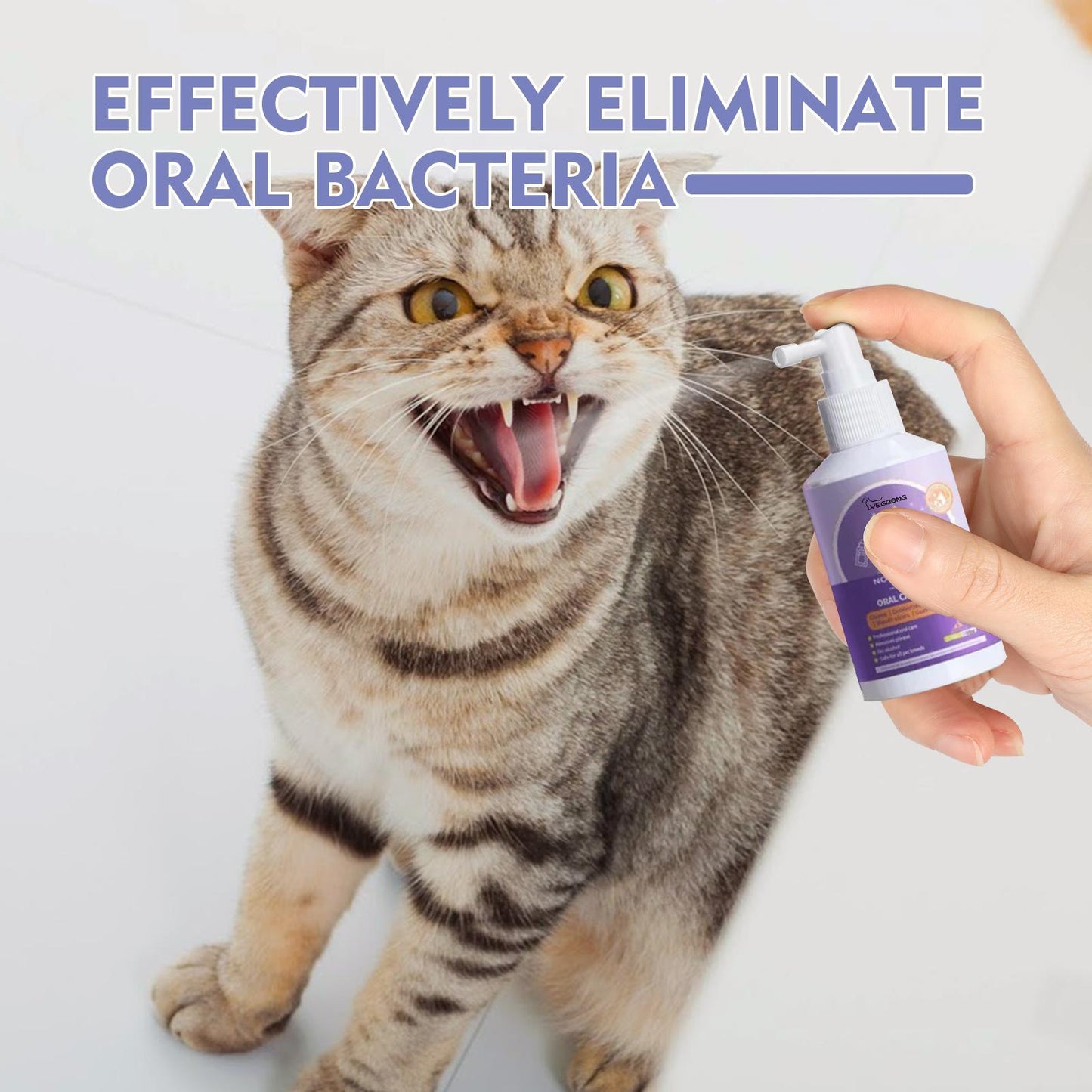 Yegbong Teeth Cleaning Spray for Cats & Dogs