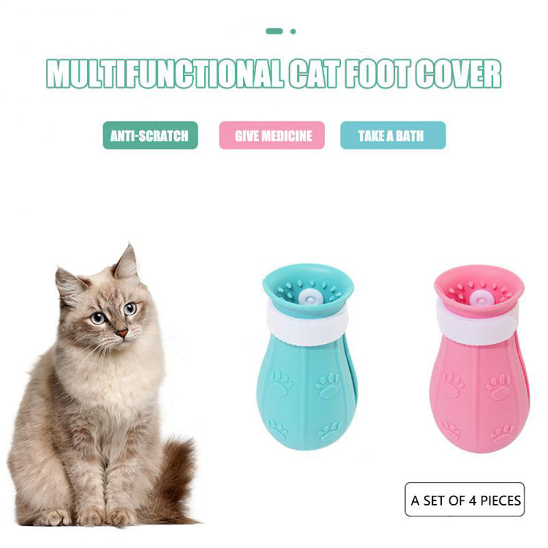 Multifunctional Anti-Scratch Cat Foot Cover