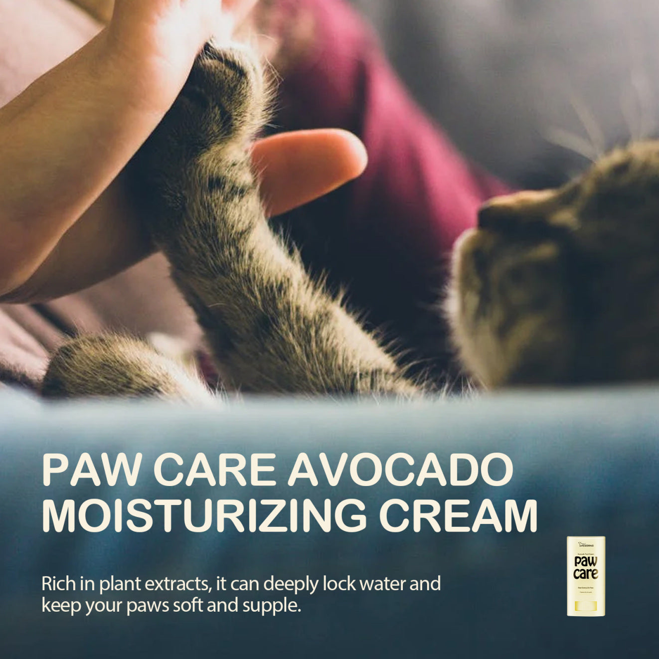 Yegbong Avocado Foot Balm Cleansing Care + Moisturizing and Crack-protection for Cats & Dogs