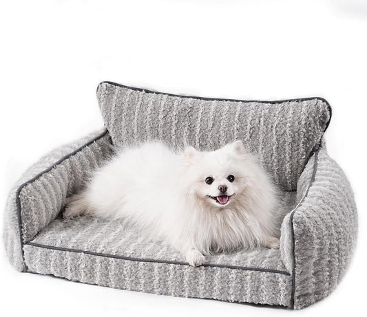 MEWOOFUN Orthopedic Sofa Bed with Removable Cover for Small Dogs & Cats