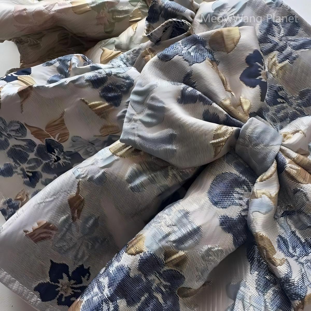 Elegant Floral Princess Dress for Cats & Small Dogs